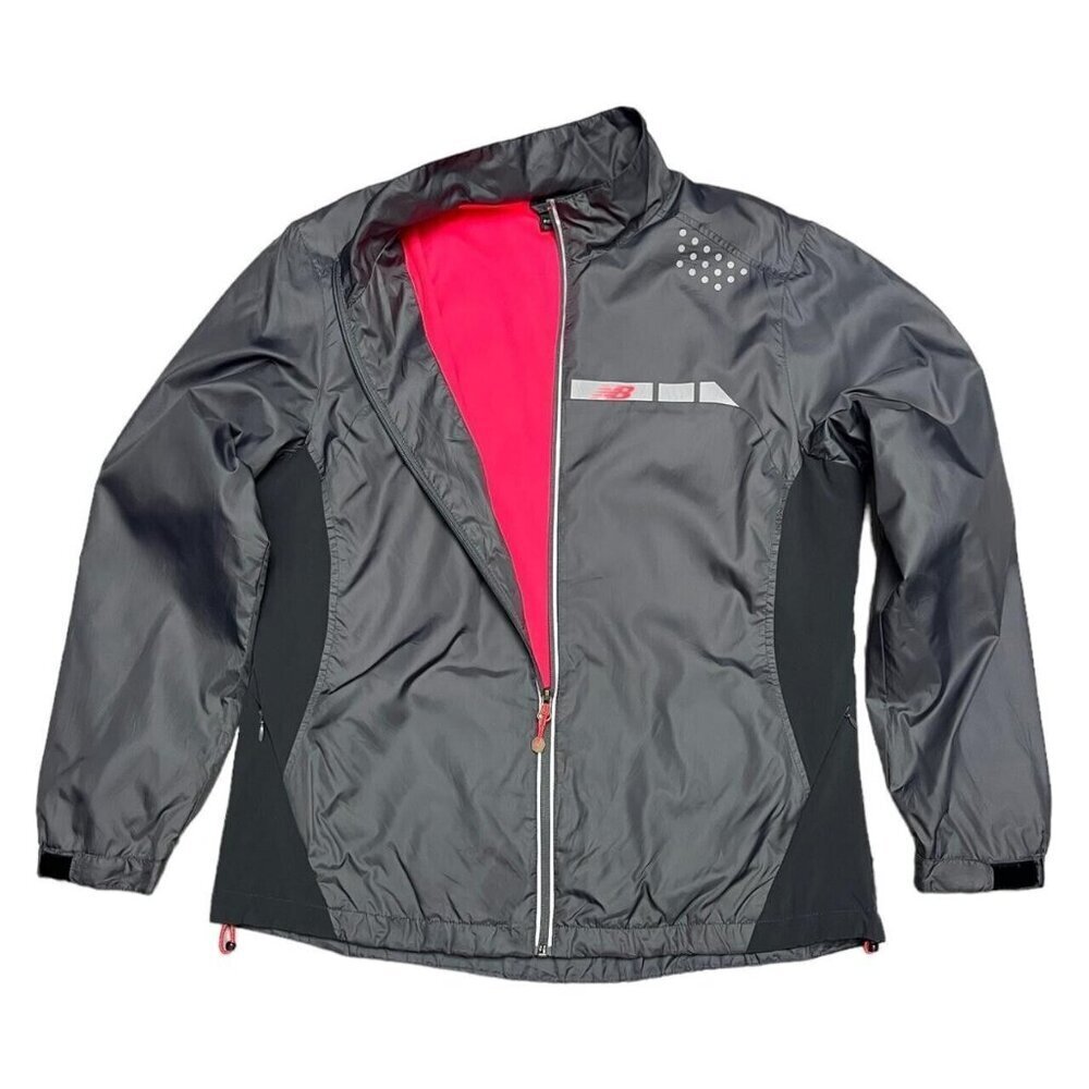 New Balance Lightweight Designer RUNNING Outdoor Activewear Jacket - Large